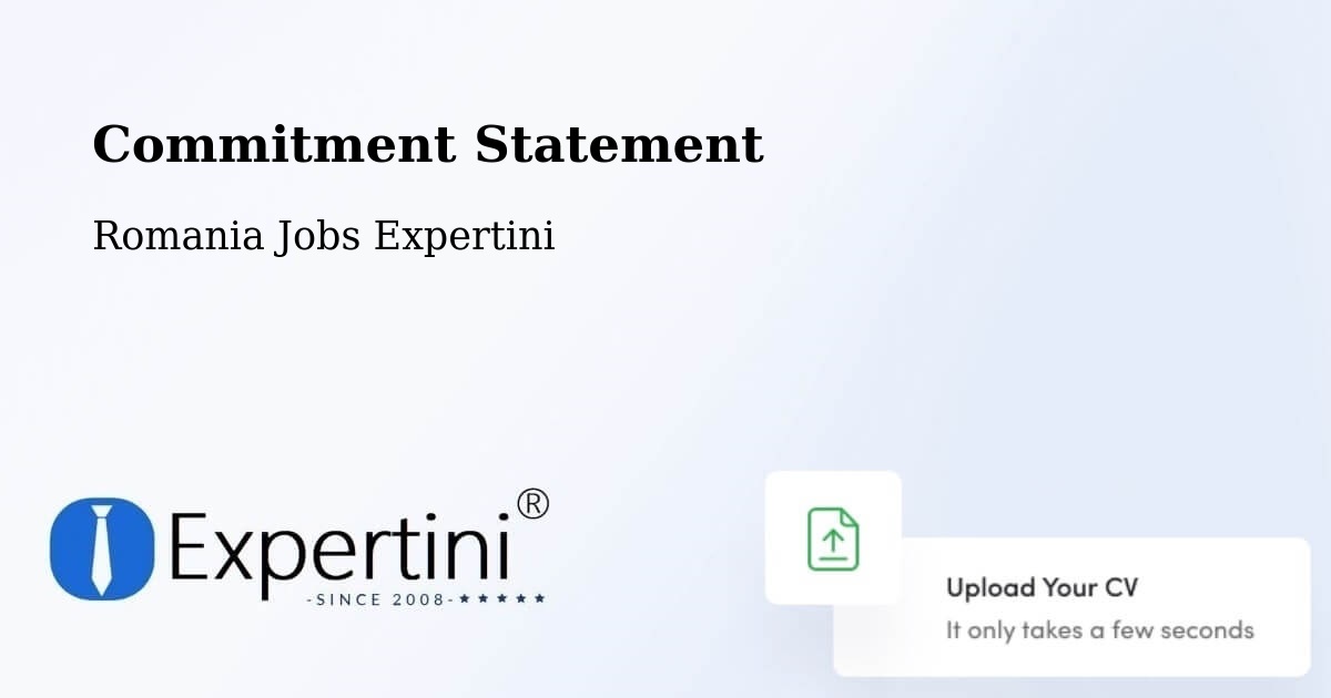 Corporate Commitment – Comuna Topolog - Romania Jobs Expertini